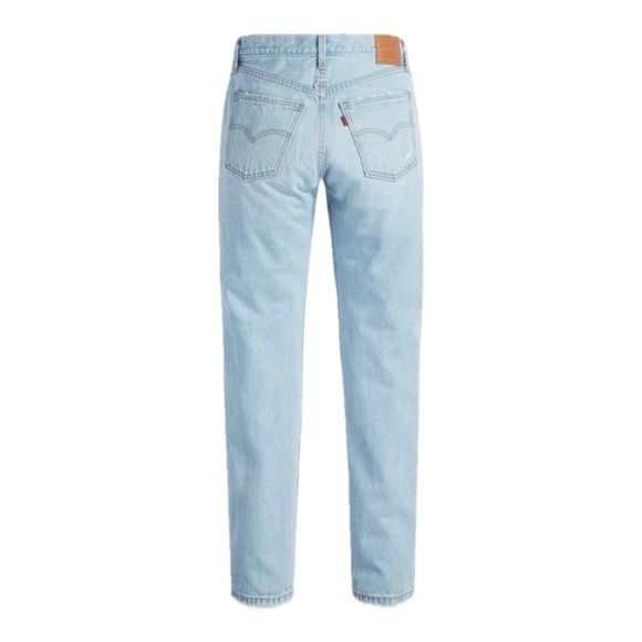 Levi's Light Blue Middy Straight Jeans NWT - Picture 1 of 9